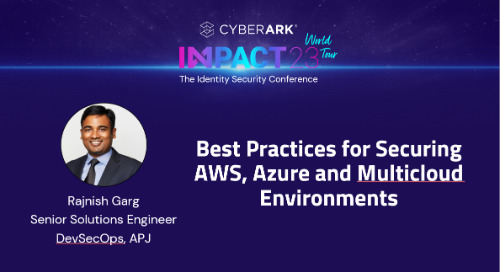 Best Practices for Securing AWS, Azure and Multicloud Environments – Rajnish Garg, Senior Solutions Engineer - DevSecOps APJ